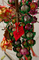 Paper Lotus Flowers for Sale, Yung Shue Wan, Lamma Island, Hong Kong