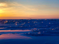 Broken Ice at Dawn