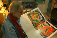 Ed in his Apartment, Lamma Island, Hong Kong